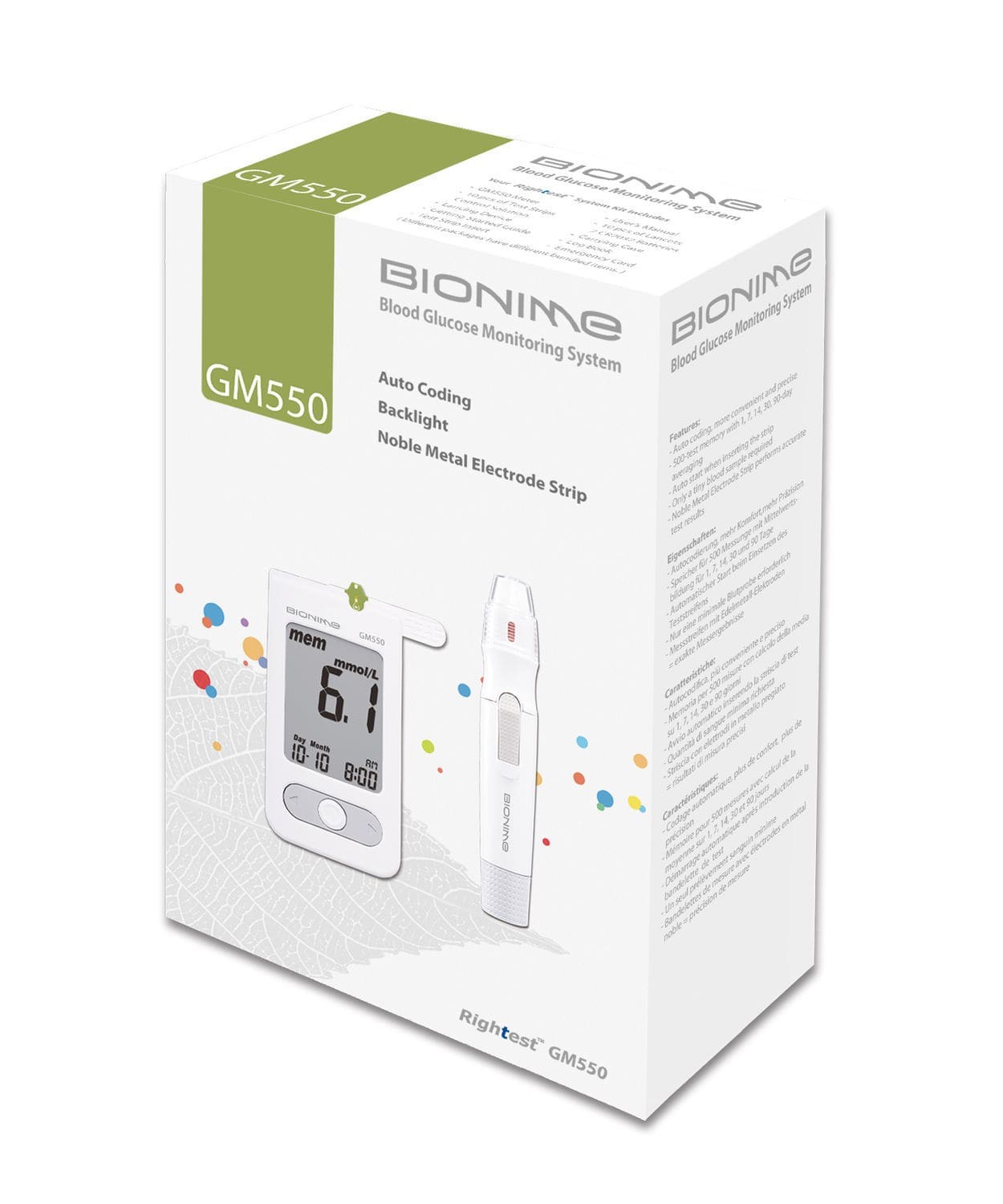 BIONIME GLUCOMETRE BIONIME GM550