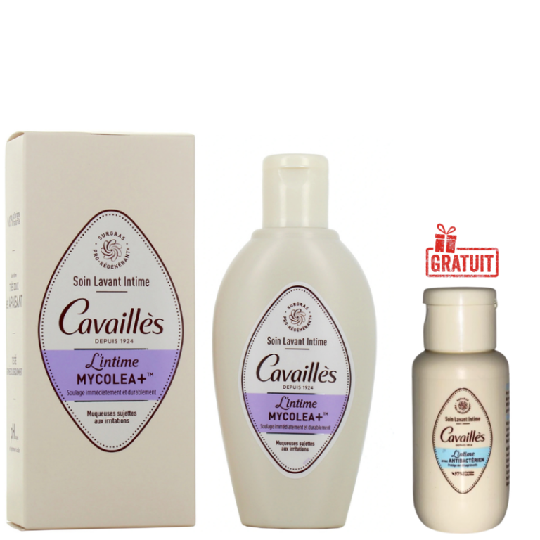 Rogé Cavaillès Soin Toilette Intime Mycolea+200ml +Intime Anti Bactérien 50ml Offert