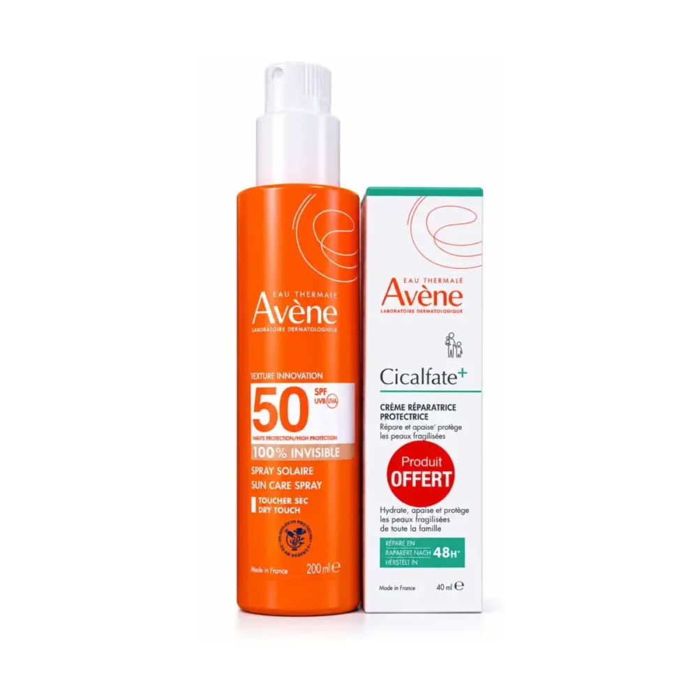 AVENE PACK SPRAY ADULTE SPF50+