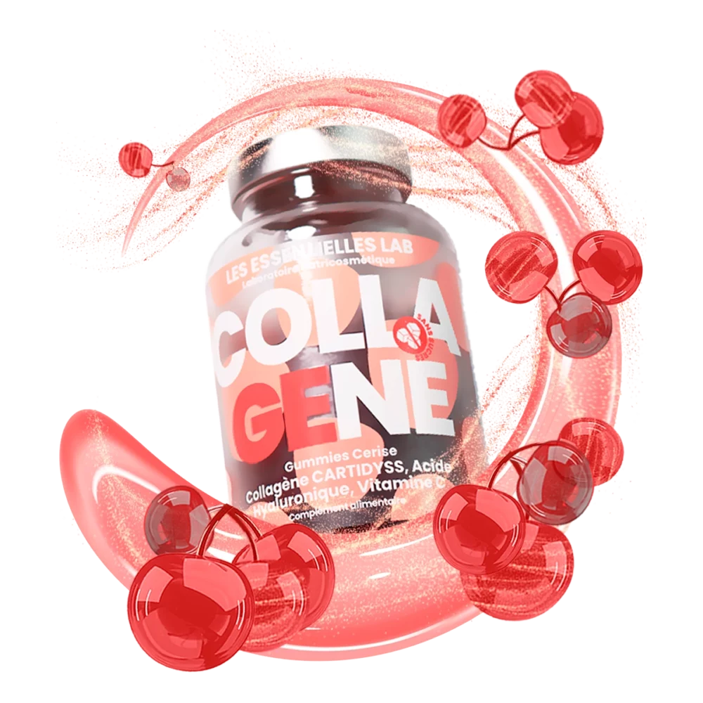 LES ESSENTIELLES LAB COLLAGENE GUMMIES CERISE BT/60