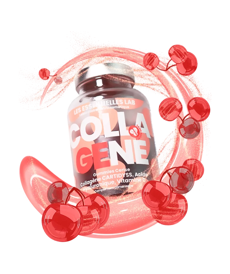 LES ESSENTIELLES LAB COLLAGENE GUMMIES CERISE BT/60